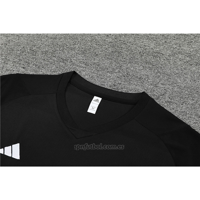Chandal del Manchester United Manga Corta 2023-2024 Negro - Pantalon Corto